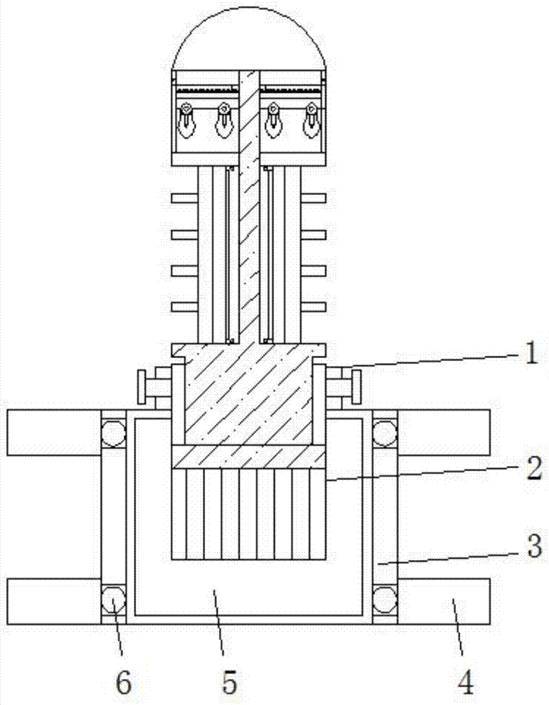 Docking partition column for station docking desk