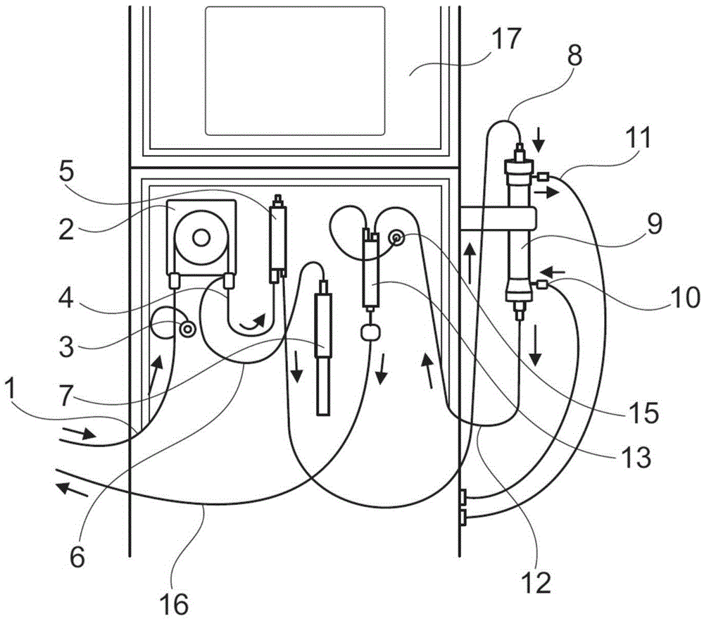 Peristaltic pump with variable angle pressure rollers