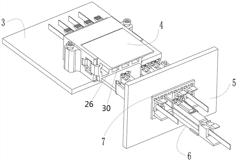 Contact module housing and contact module and fiber optic connector