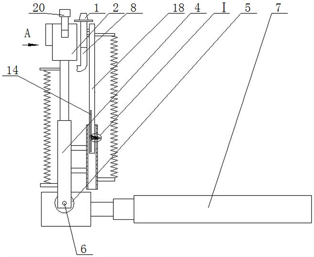 Automatic water feeding robot for trains