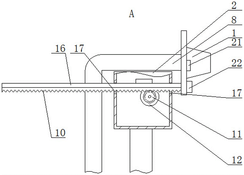 Automatic water feeding robot for trains