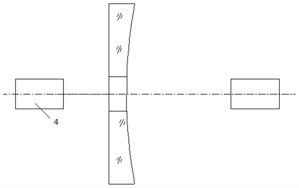 Cassegrain system primary and secondary mirror optical axis consistency debugging method