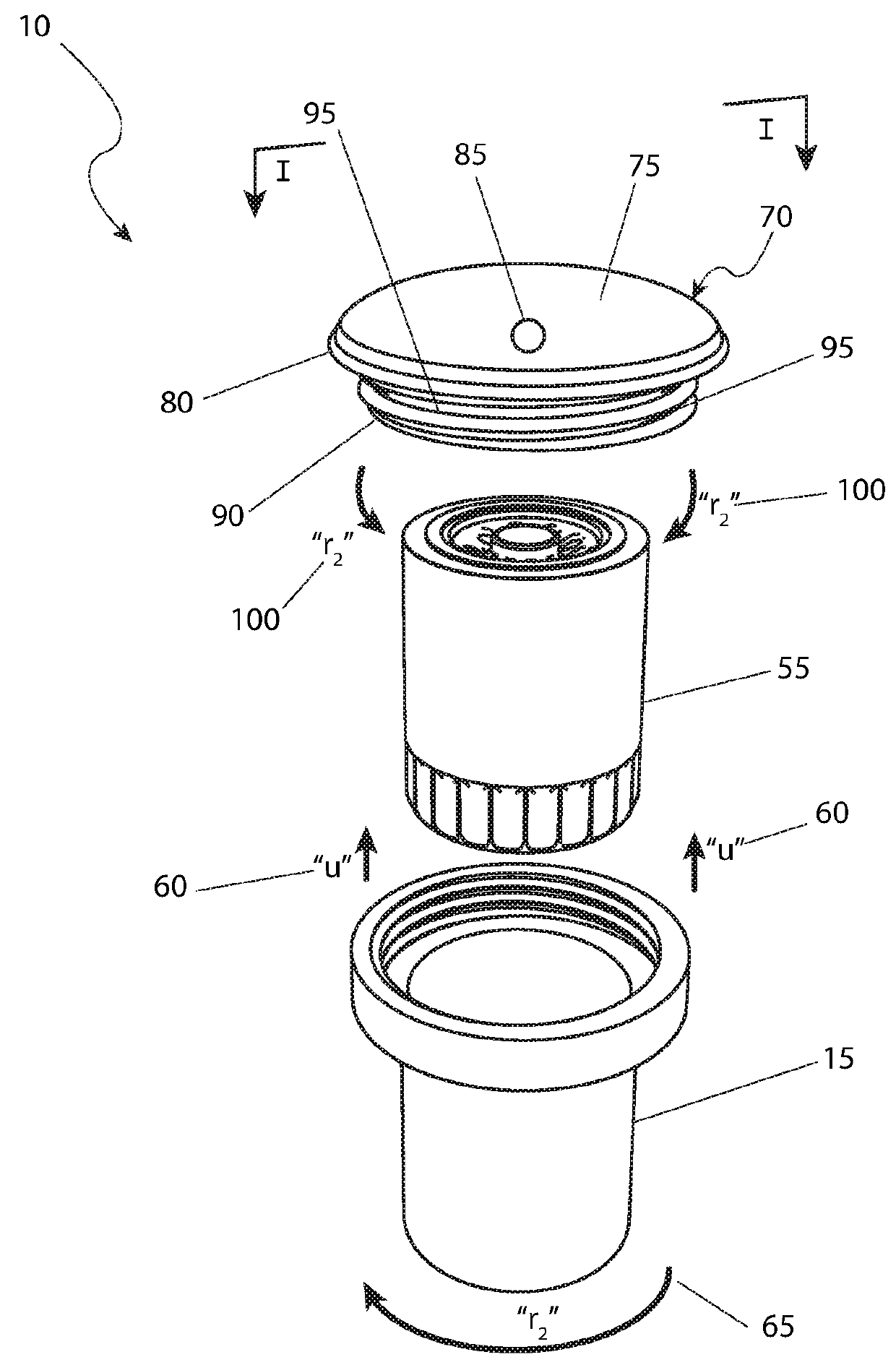 Oil filter content retention device