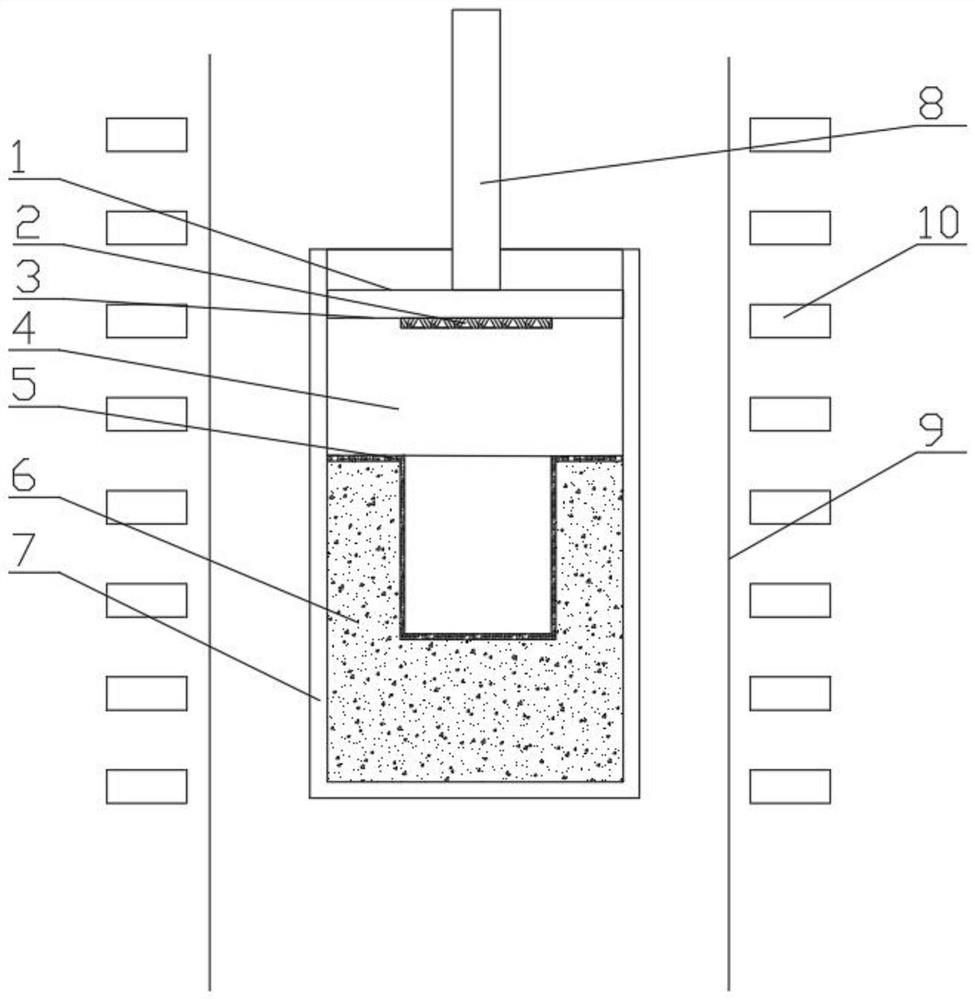 High-quality SiC single crystal preparation device and method