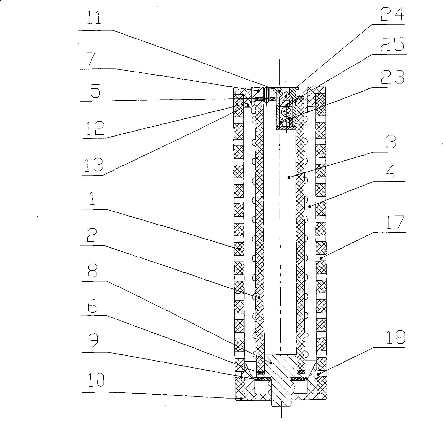 Circular direct methanol fuel cell of high performance and low cost