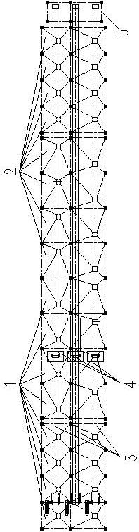 In-series merging arrangement process for two blast furnace ore coke groove systems