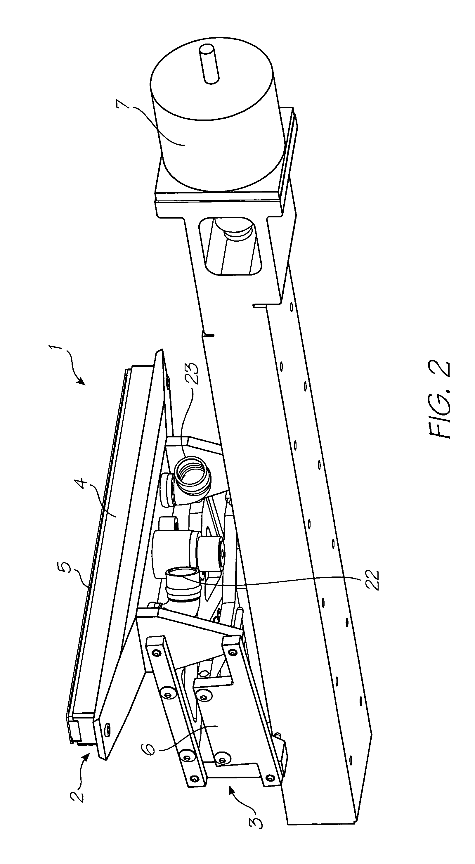 Printhead maintenance assembly configured for air blast cleaning