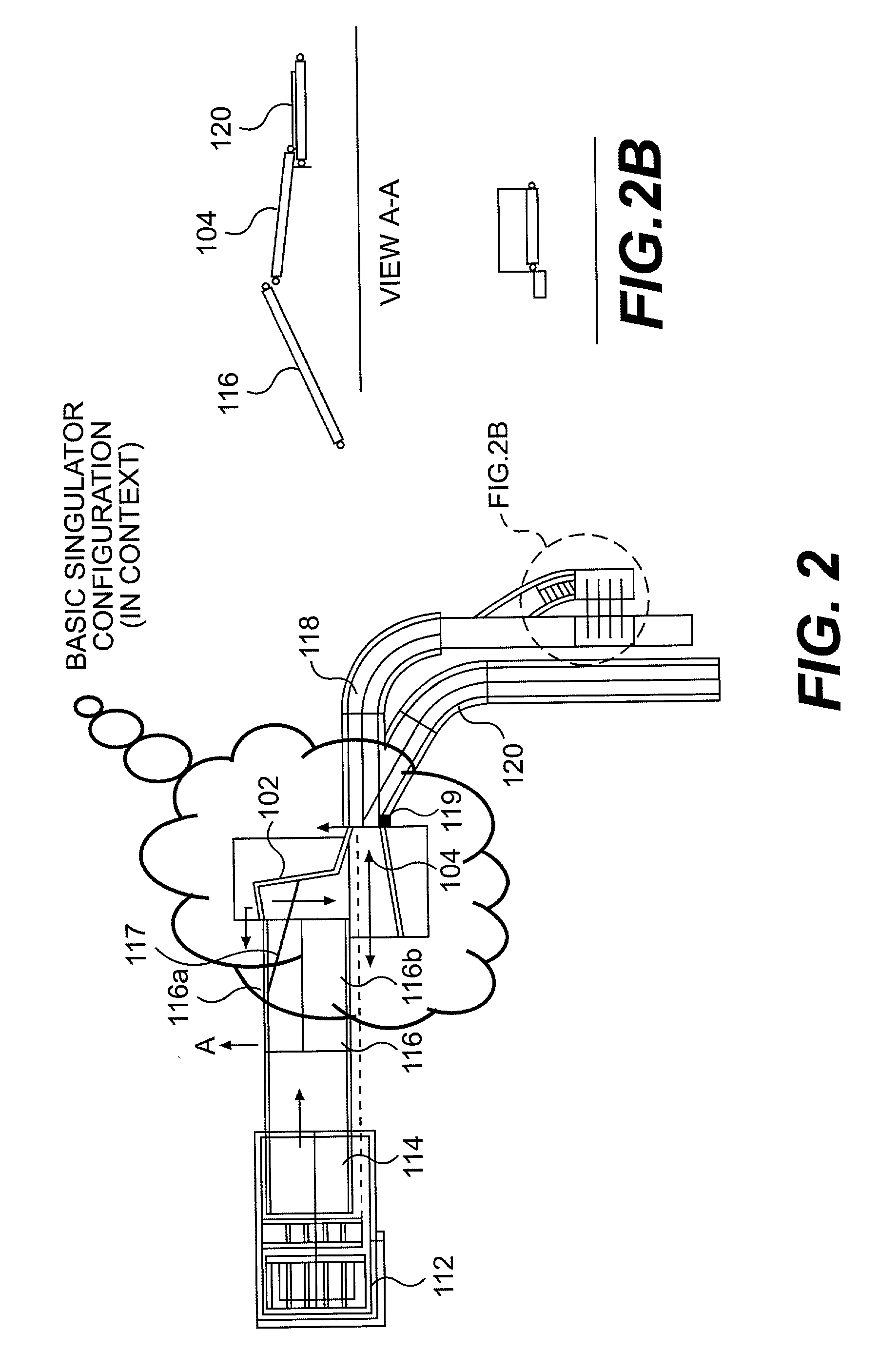 Mail tray singulator and method of use