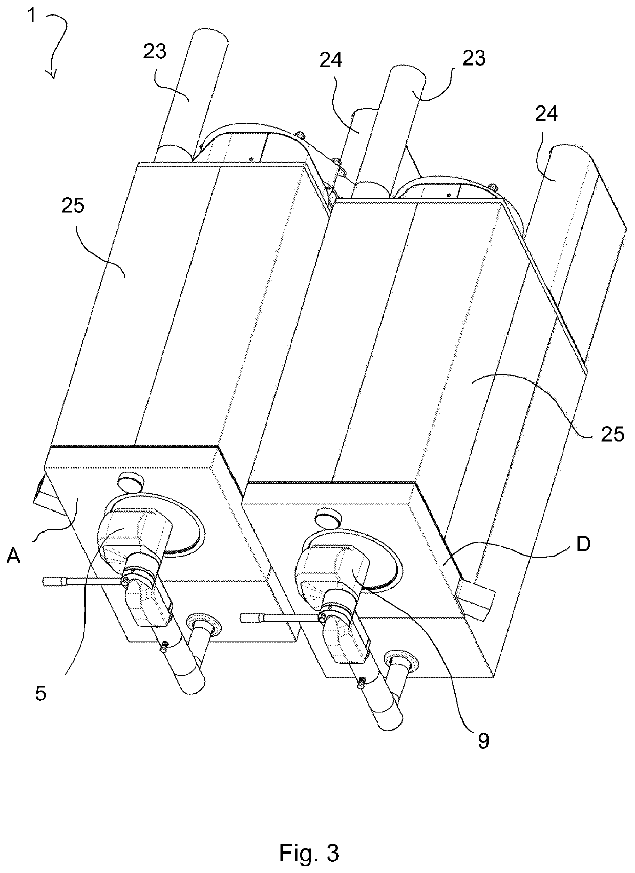 Method for coating bulk material