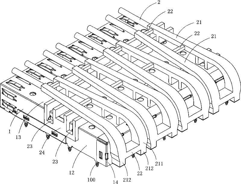 Electric connector with light guide component