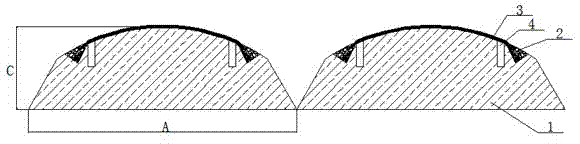 Tobacco half-film-covering cultivation method