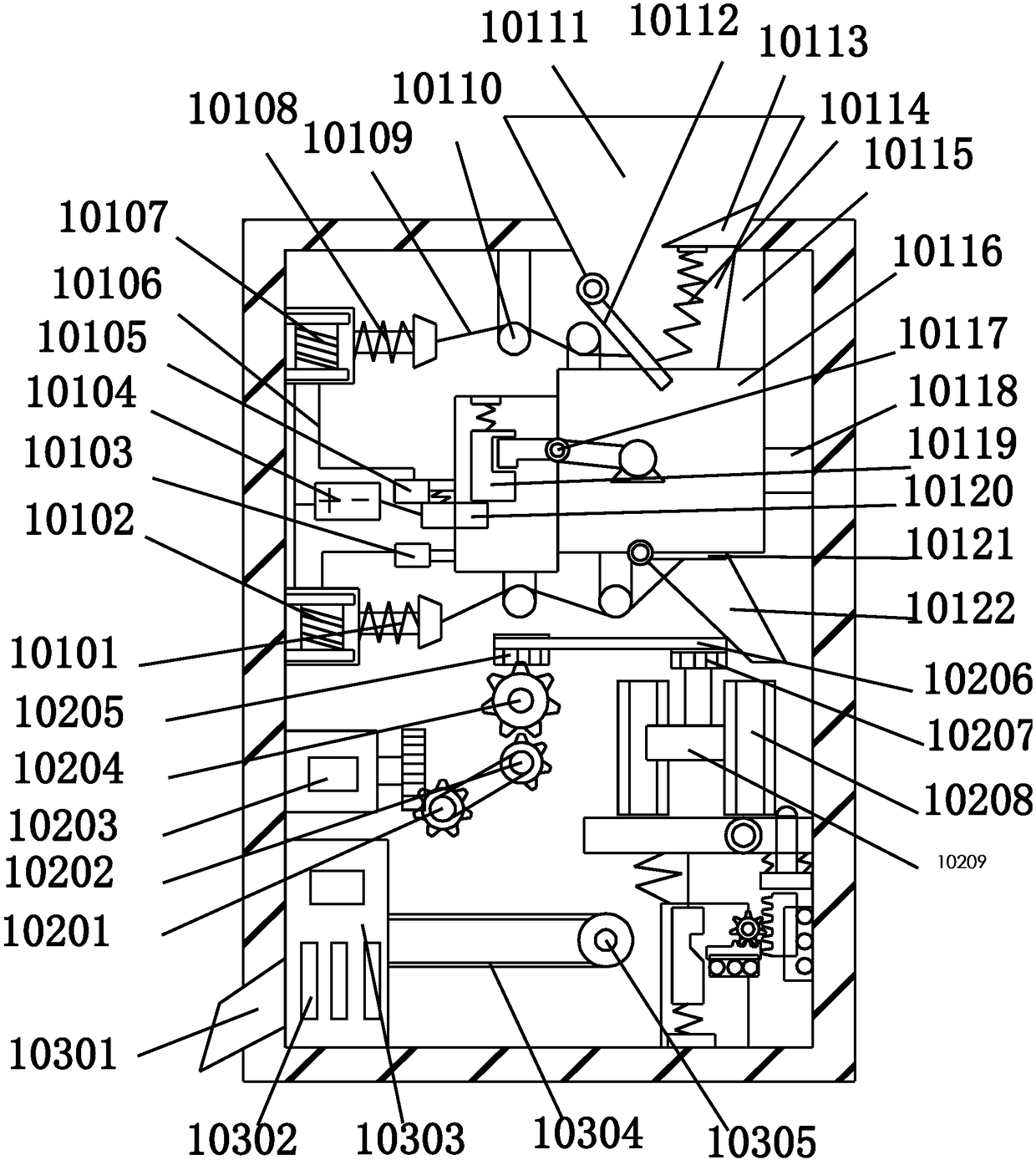 Automatic tea packaging machine