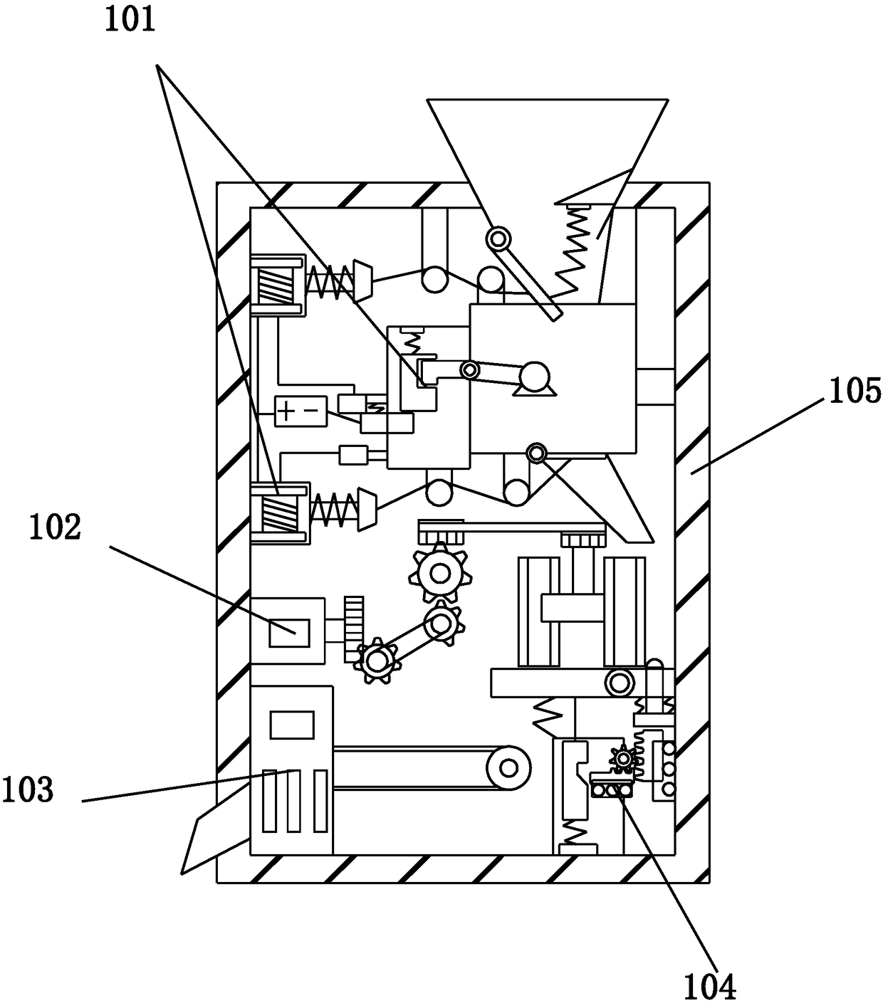 Automatic tea packaging machine