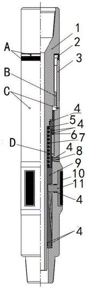 Variable-diameter back reaming device and process method