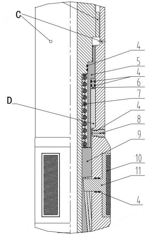 Variable-diameter back reaming device and process method