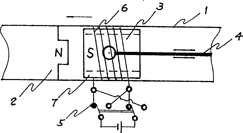 Permanent magnetic DC incremental motor