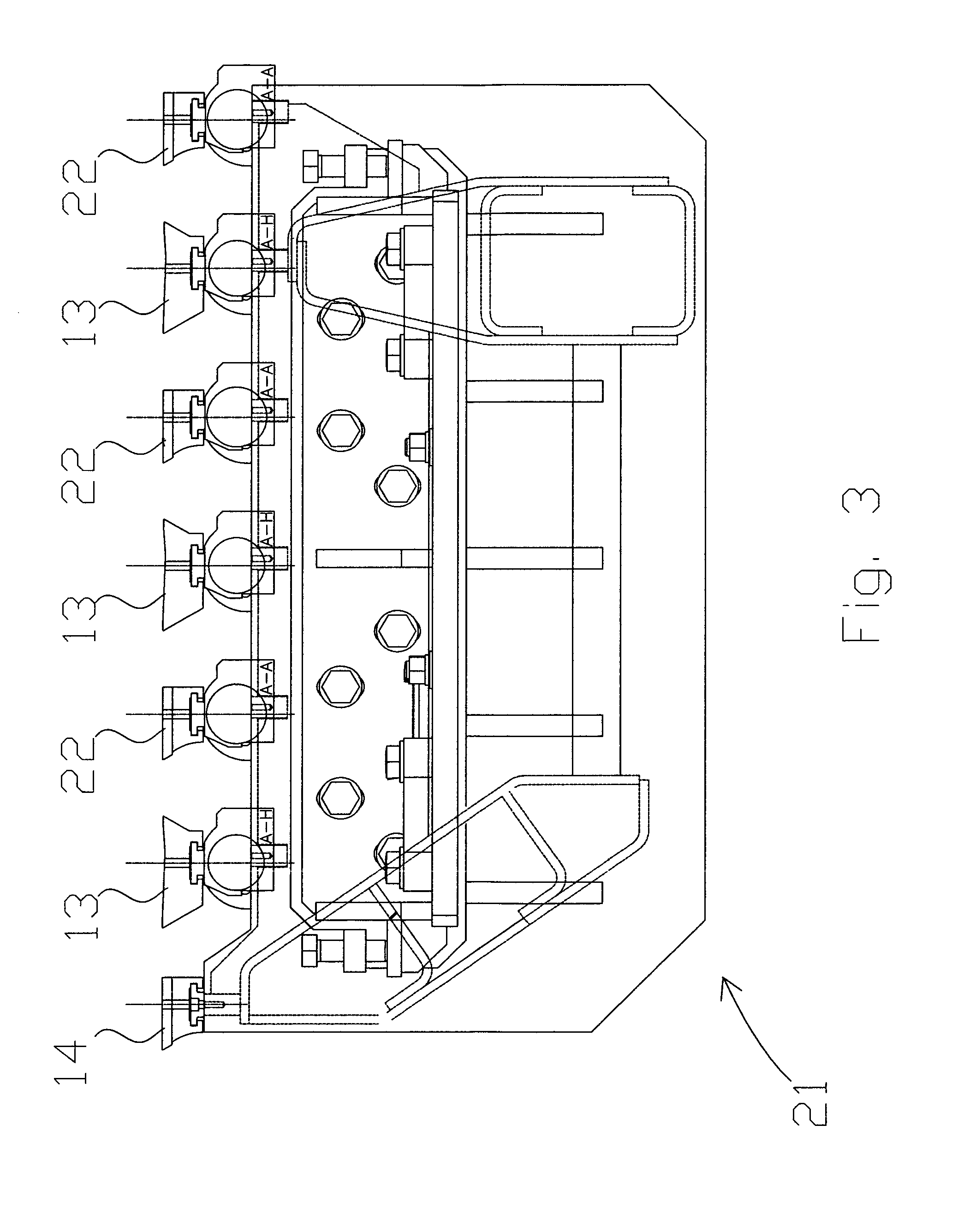 Method and machine for manufacturing paper products using Fourdrinier forming