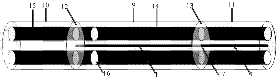 A high-stress active polarization-maintaining optical fiber preform drawing method