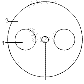 A high-stress active polarization-maintaining optical fiber preform drawing method