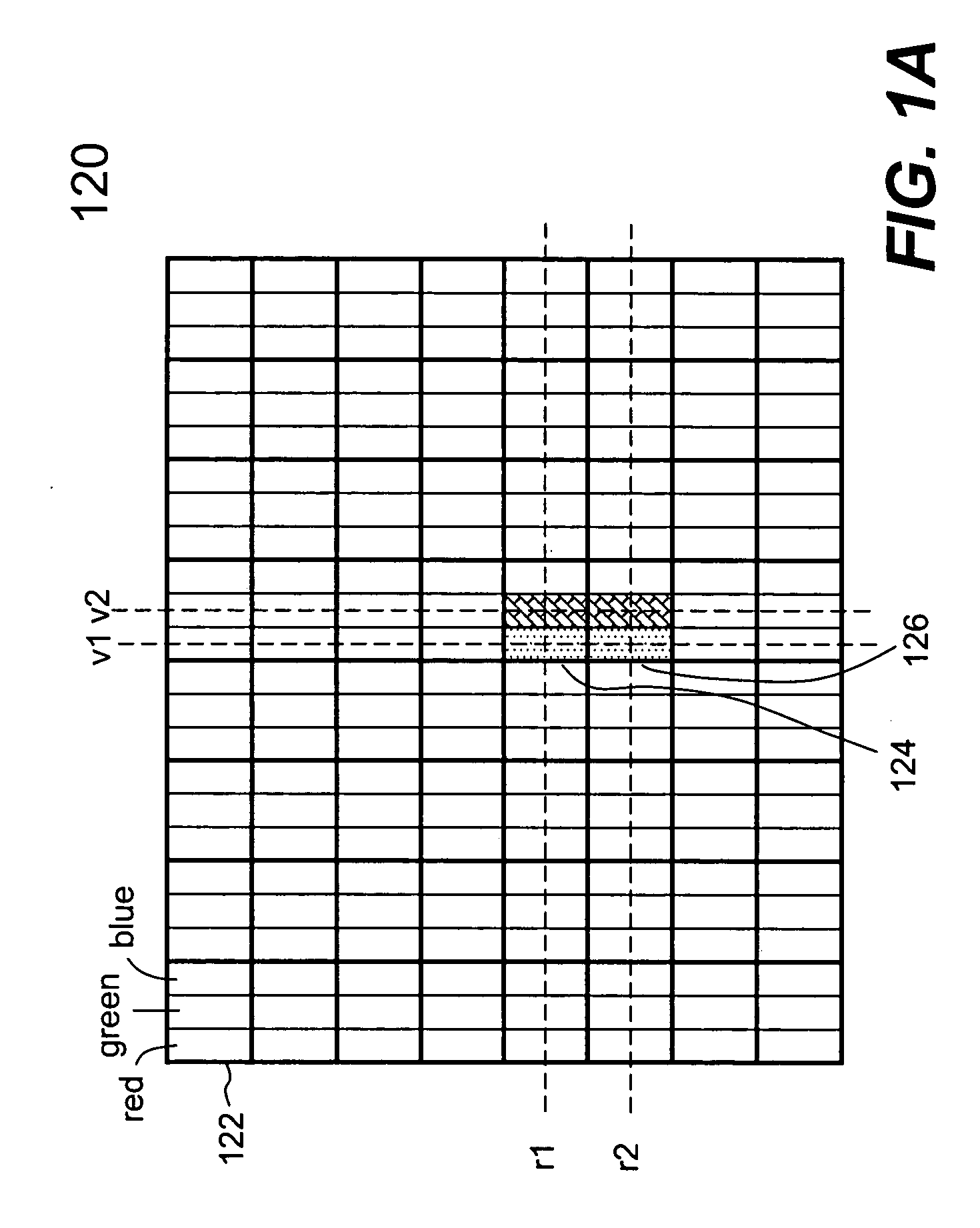 Monochromatic liquid crystal display for colors