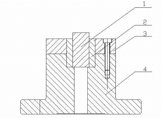 Tooth alignment and hobbing clamp for octagonal blind hole