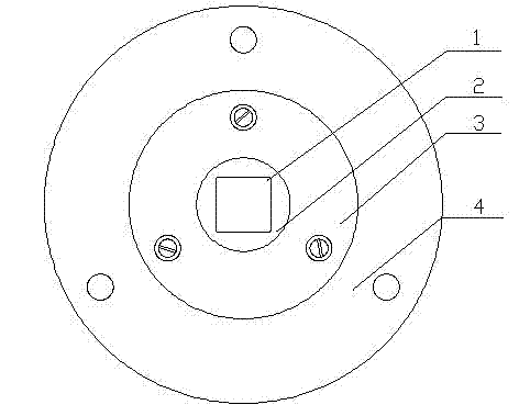 Tooth alignment and hobbing clamp for octagonal blind hole