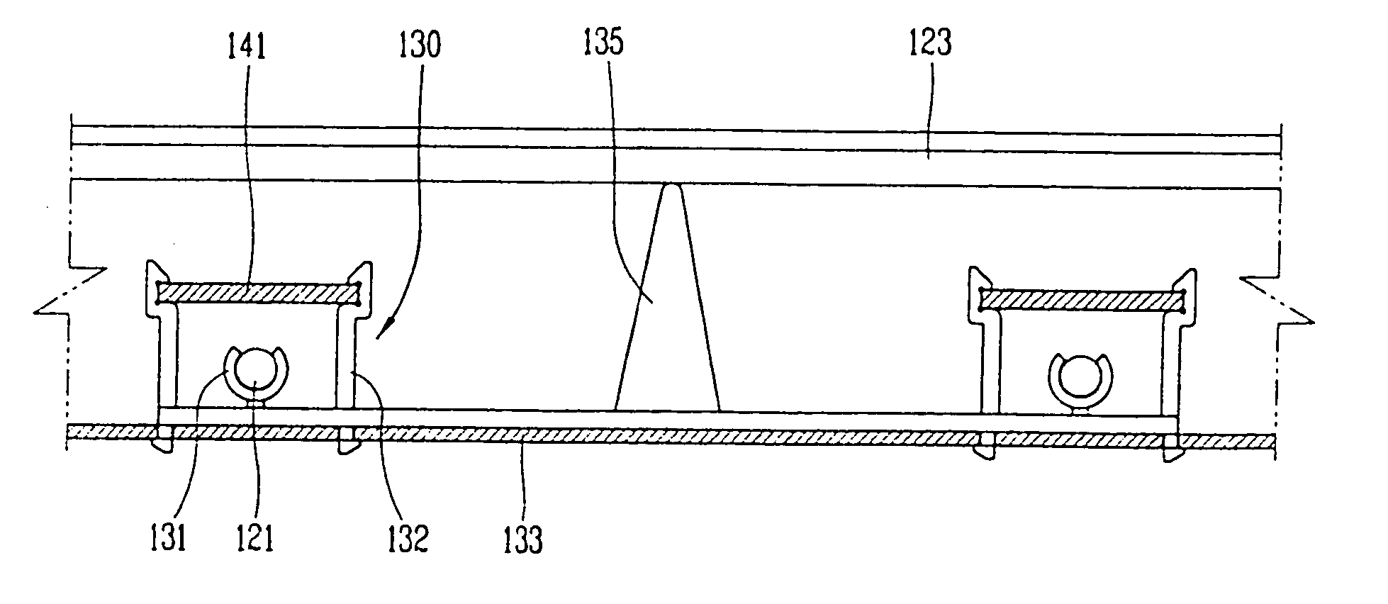 Lamp guide with optical member holder and liquid crystal display device having the same