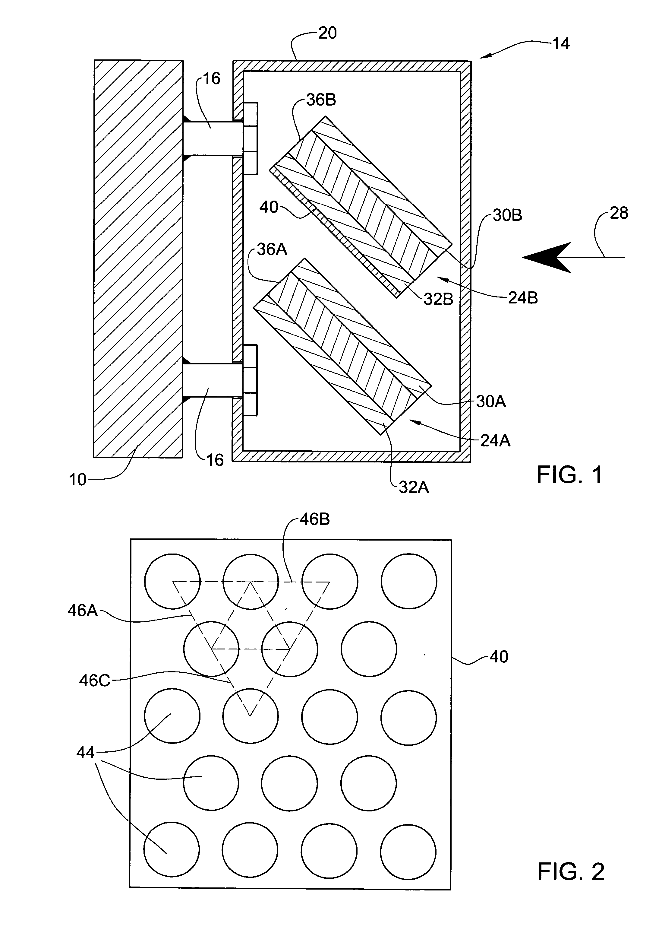 Energy dampening system and an element therefore