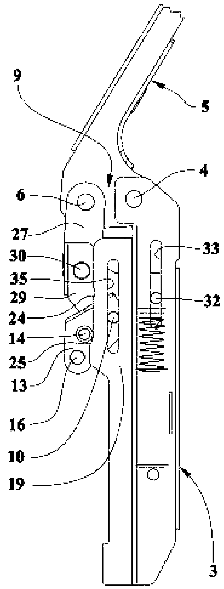 Hinge device for appliances with top loading