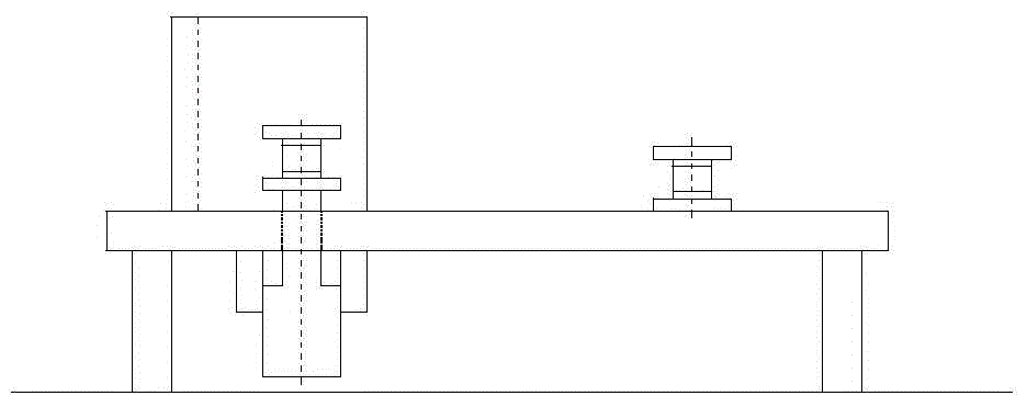 Air container cargo center-of-gravity position fast locating device