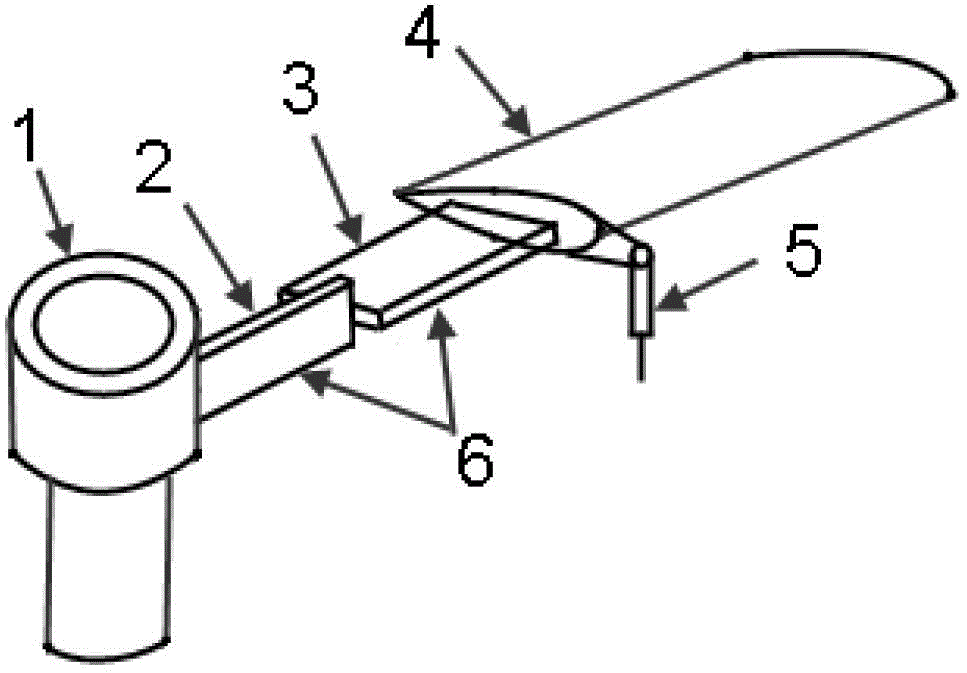 Hingeless rotor blade model and layer pavement design method thereof