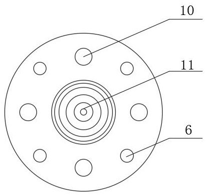 Improved forging piece for inner flange plate