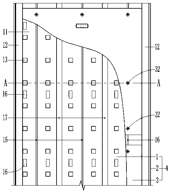 Backlight module of arc-shaped modular lamp box