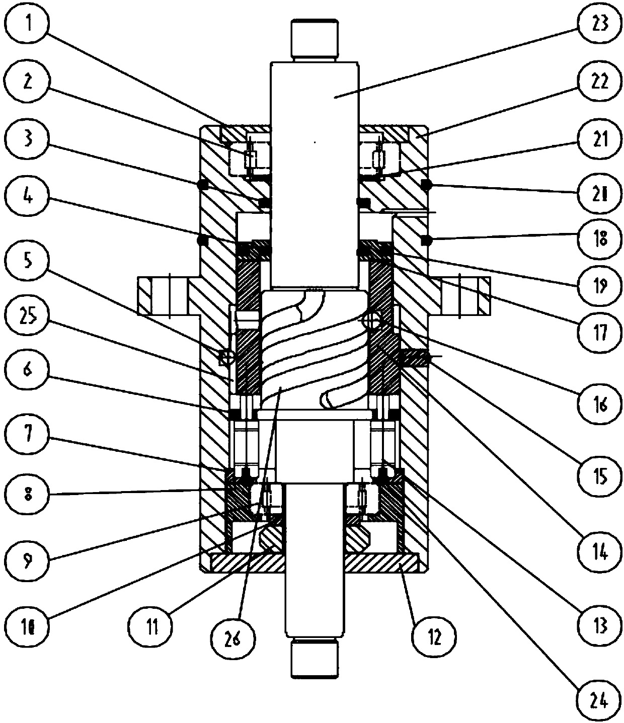 Robot and large-torque rotatable joint power device thereof