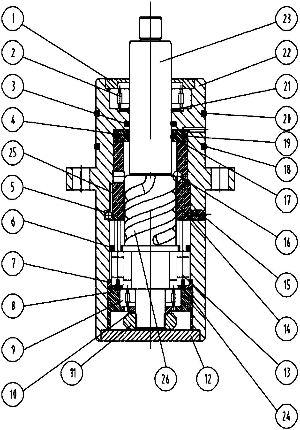 Robot and large-torque rotatable joint power device thereof