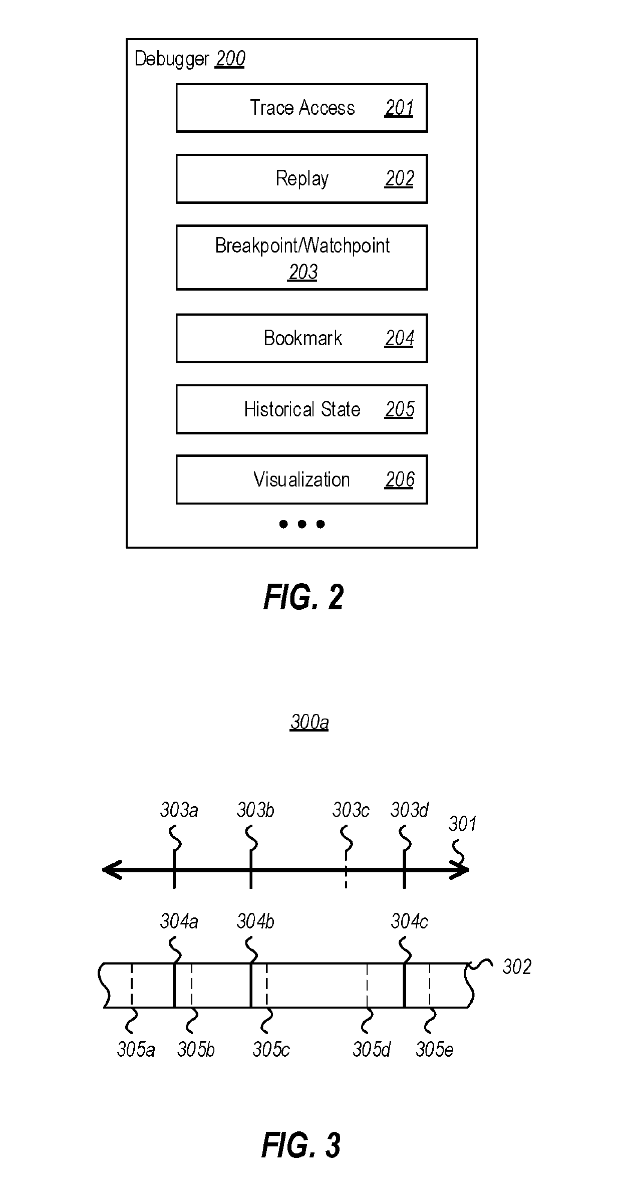 Memory validity states in time-travel debugging