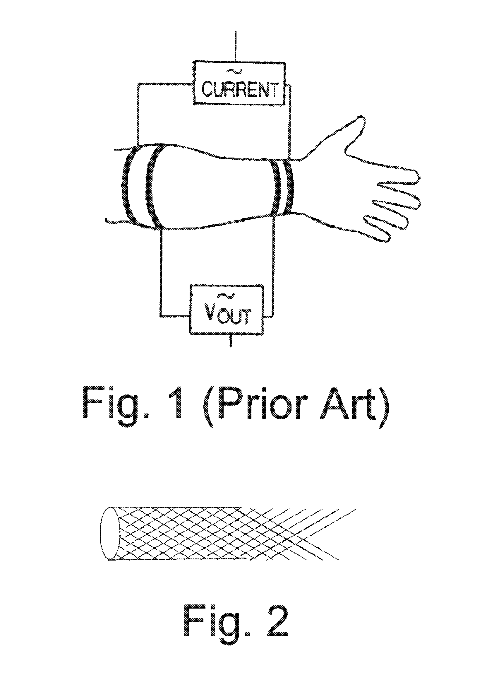 Stretchable electrode and method of making physiologic measurements