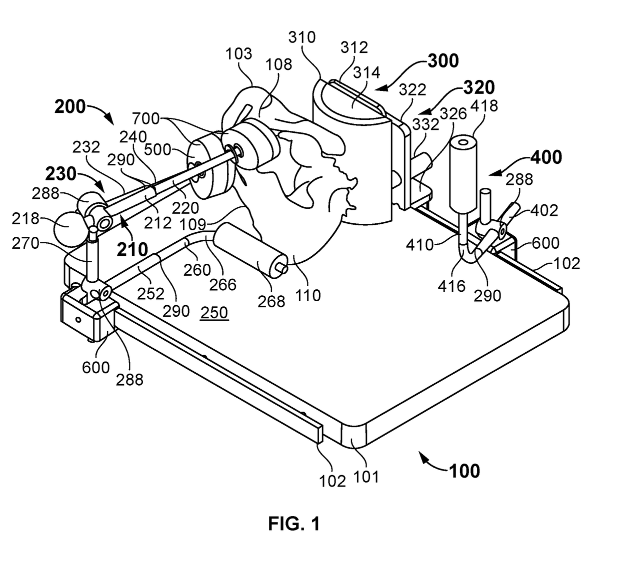 Hip positioner system and arm assembly