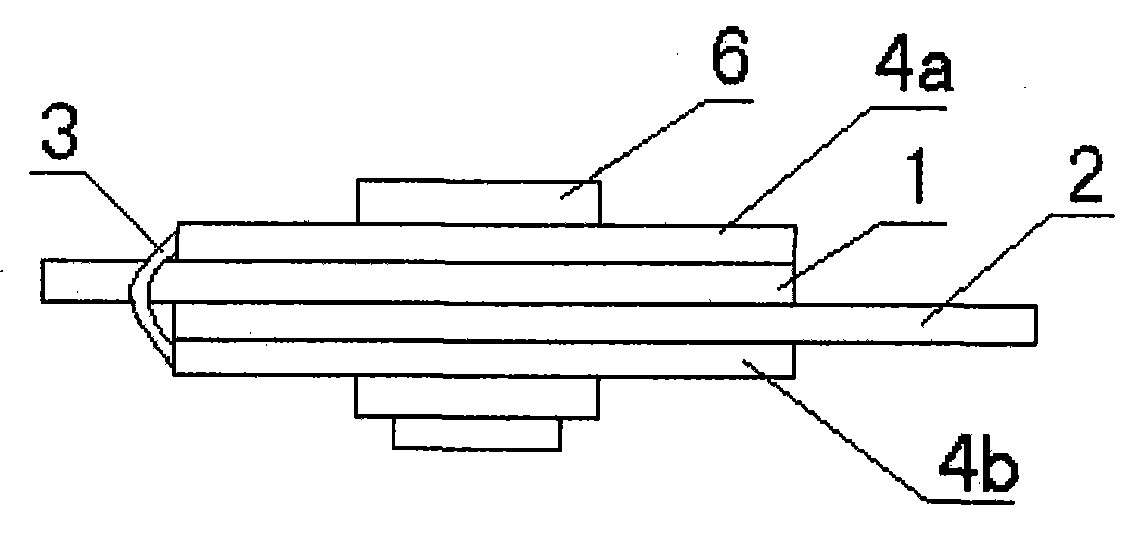 Method for preventing connection point of cable lug and knife switch from overheating during current carrying