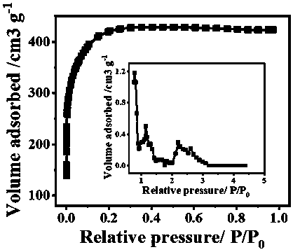 Radish-derived nitrogen-doped graded porous carbon and preparation method and application thereof