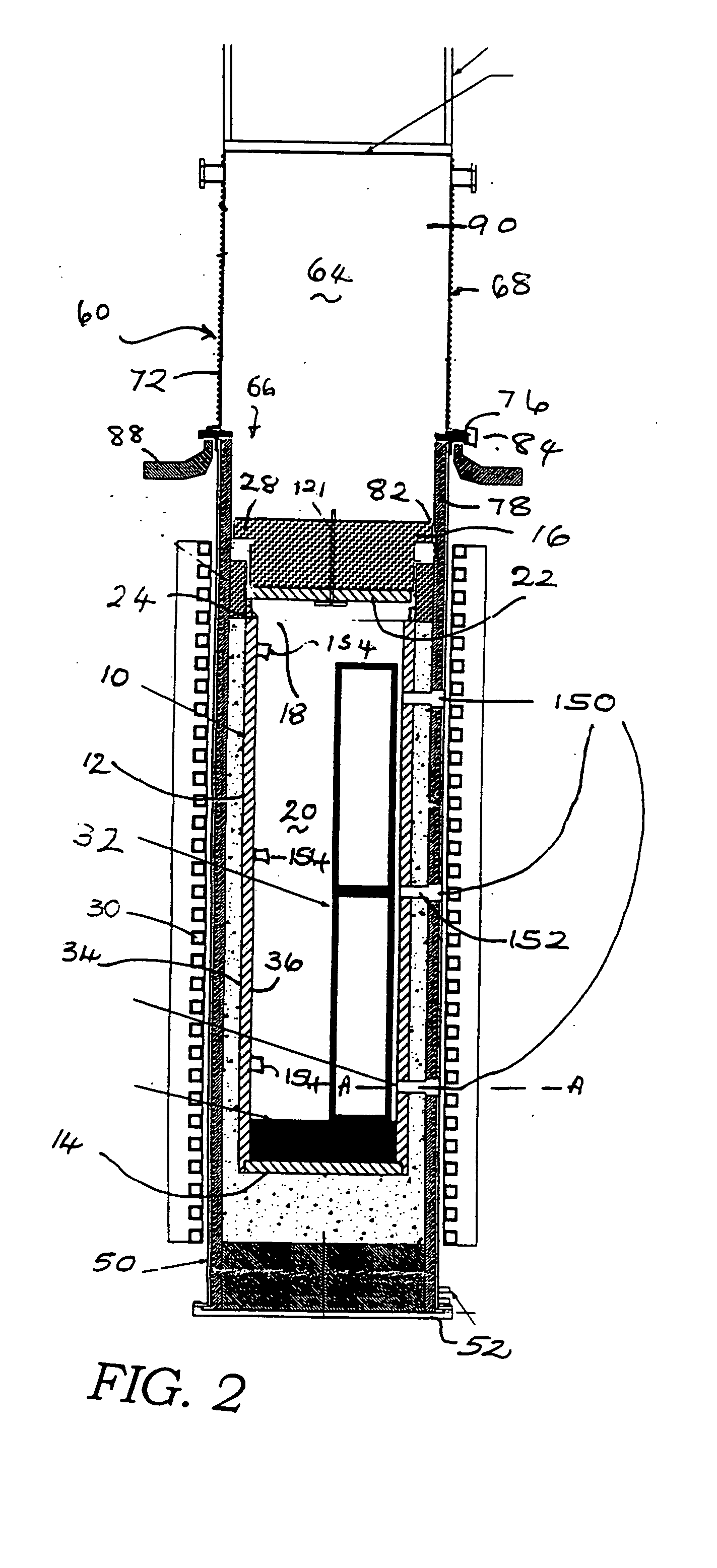 Induction furnace for high temperature operation