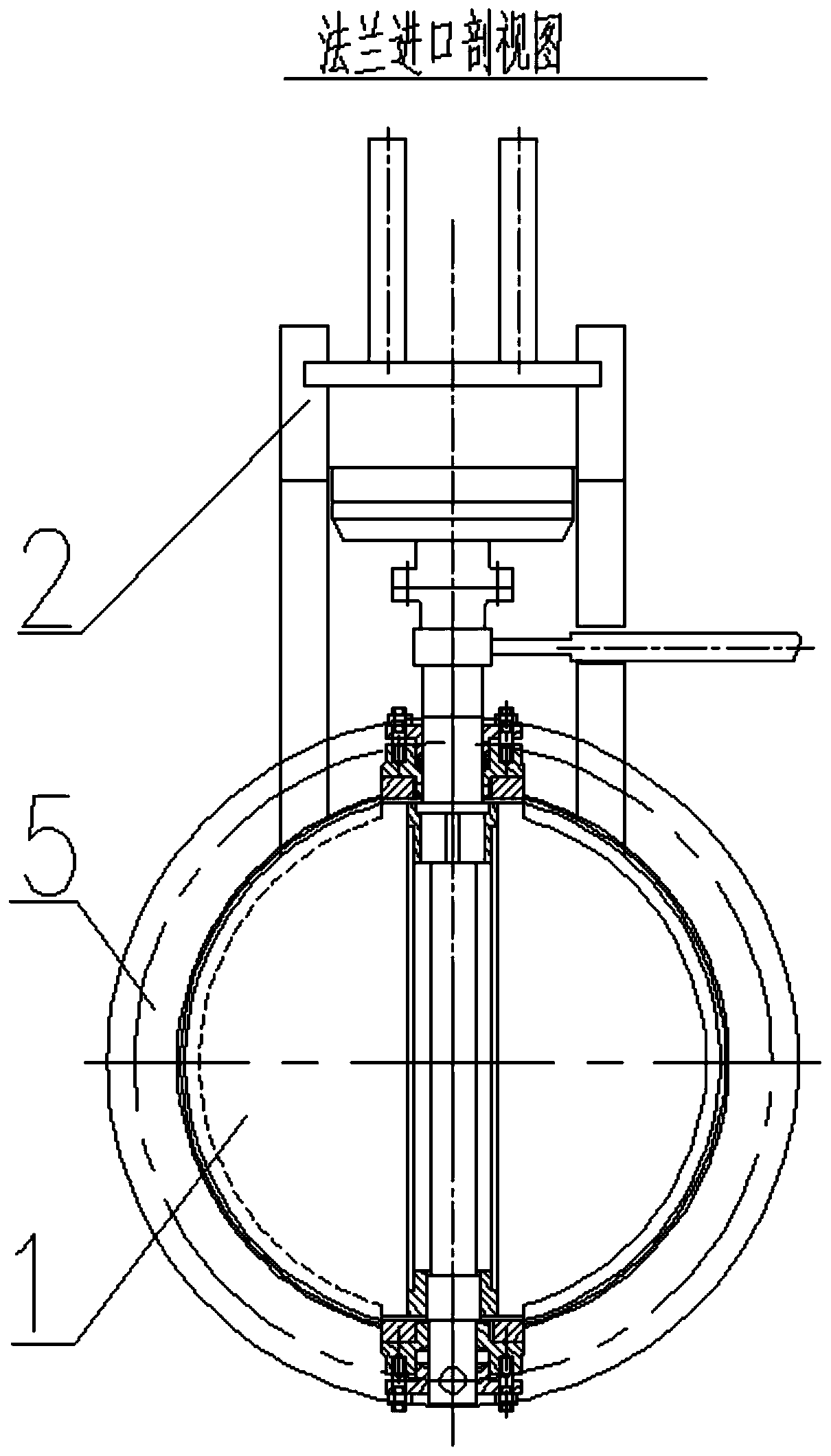 A device for combining exhaust pipes of marine diesel engines