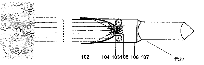 Laser propulsion device