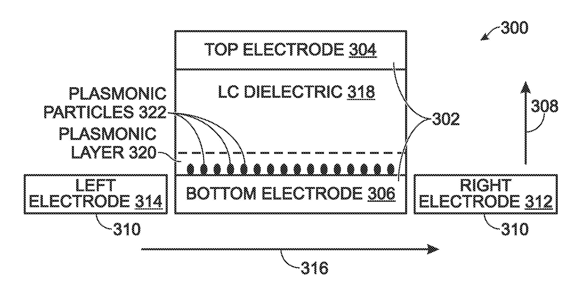 Plasmonic Device Tuned using Liquid Crystal Molecule Dipole Control