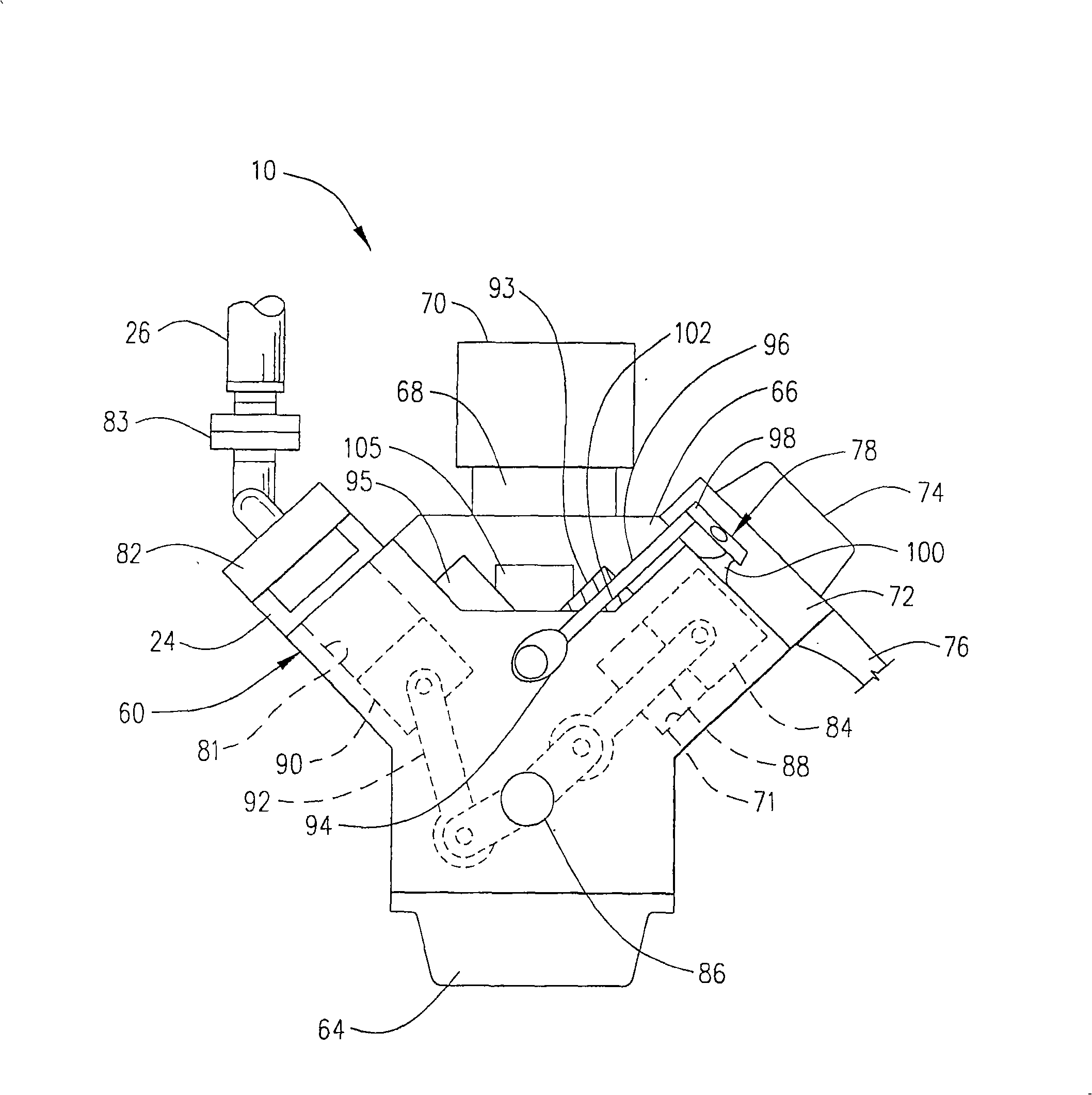 Cylinder block for integral gas compressor and internal combustion engine