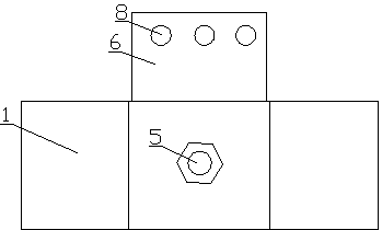 Electric cable wire clip