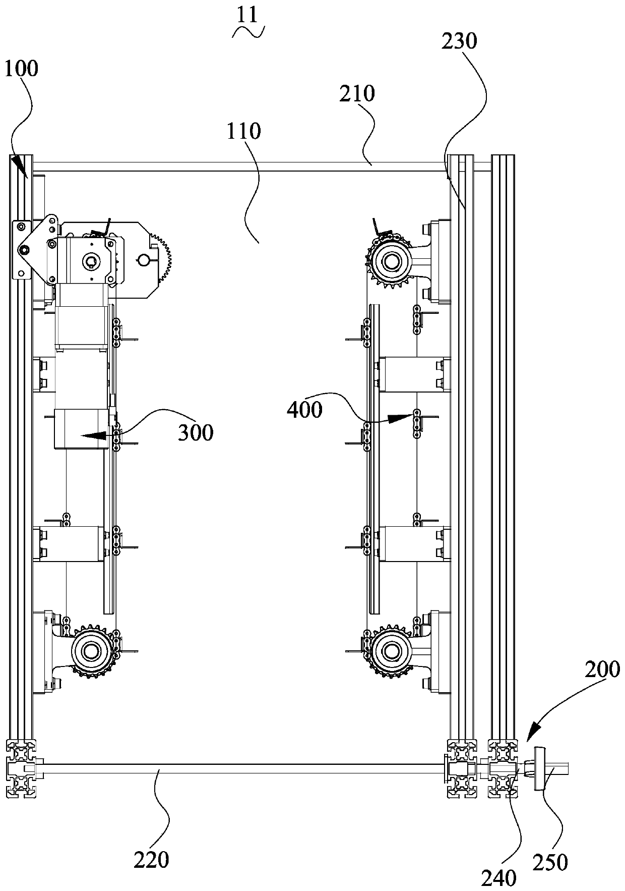 A CNC glass carving equipment