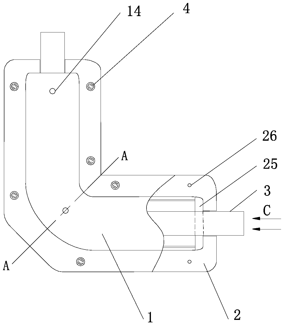 Production mold and production process of special-shaped prefabricated heat insulating pipe member