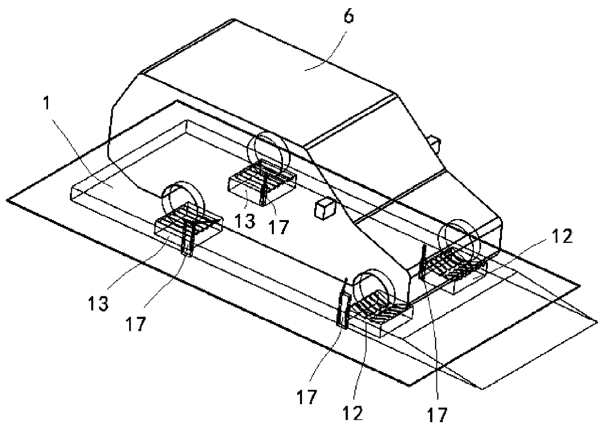 Rapid battery replacing system and method