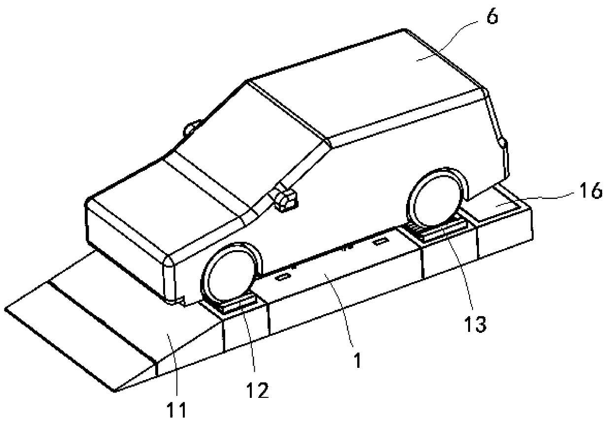 Rapid battery replacing system and method